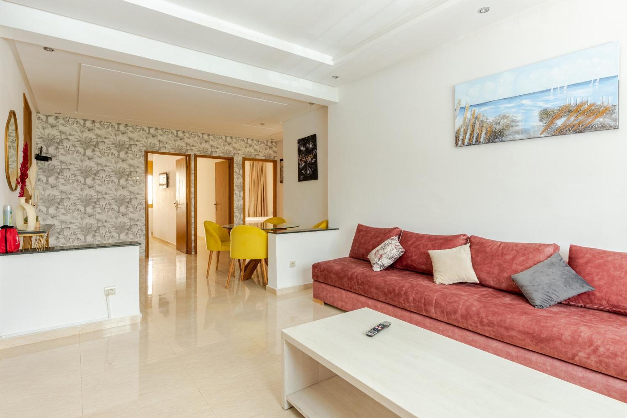New Luxurious Apartment Agdal Rabat Center Экстерьер фото